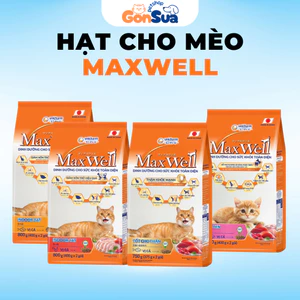 Hạt Cho Mèo Maxwell Hạt Tiết Niệu, Tốt Cho Thận Cân Bằng Dinh Dưỡng Dành Cho Mèo Mọi Lứa Tuổi