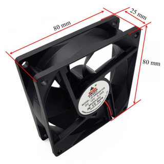 Quạt Tản Nhiệt Fan 12V- Kích Thước 8cm, 12cm- Hàng tháo máy nhiều hãng nhiều chỉ số Ampe khác nhau