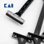Set 5 dao cạo râu 2 lưỡi kép không gỉ KAI LUF - 5P màu đen