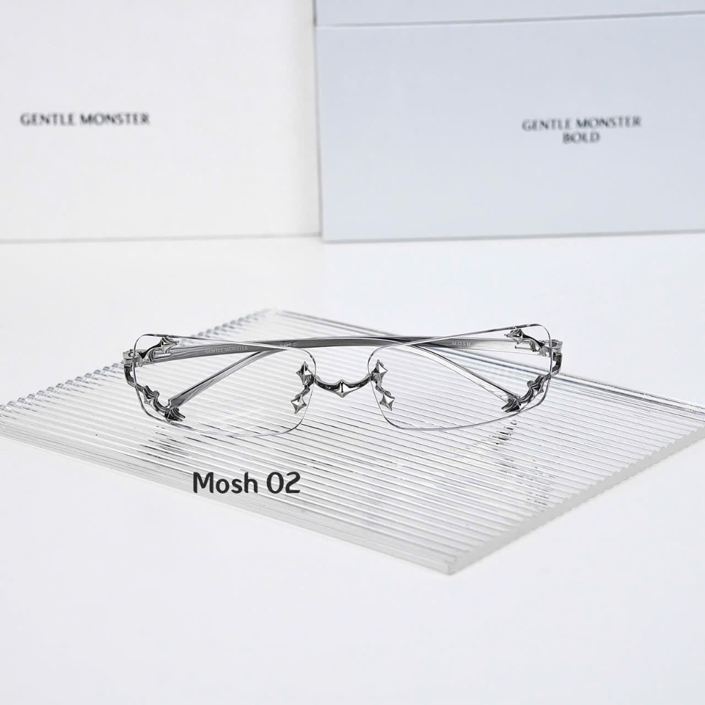 [Chính hãng] [Ảnh thật] Kính Mát G.M.Bold. Mosh 02 Màu Bạc