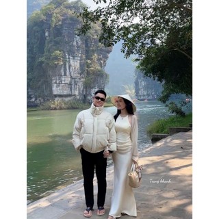 Set 2 chi tiết váy yếm lụa chất siêu dày dặn mix áo choàng tơ che khuyết điểm bao xinh form đuôi cá - Baotrang.clothes