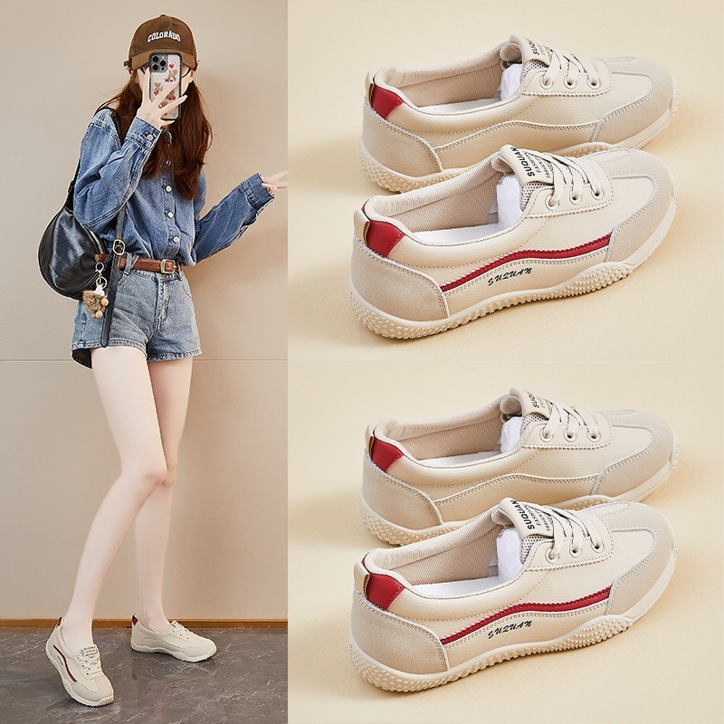 MIXI UNI - Sneaker Nữ SUZUAN Đế Bệt Da Mềm Êm Chân  ( Hàng Đẹp QCCC )  - Giày Thể Thao Mẫu Mới Nhất 2026