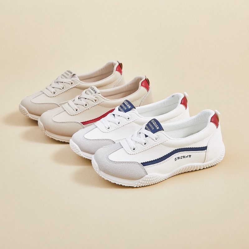 MIXI UNI - Sneaker Nữ SUZUAN Đế Bệt Da Mềm Êm Chân  ( Hàng Đẹp QCCC )  - Giày Thể Thao Mẫu Mới Nhất 2026