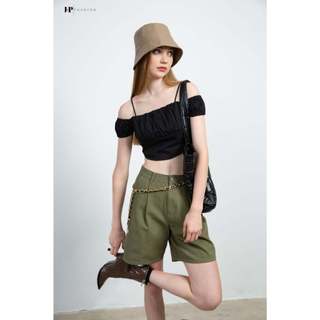 Áo Hai Dây Croptop JP Fashion, Chất liệu Kate Mềm Mịn, Phong Cách Trẻ Trung, Dễ Phối 10608689
