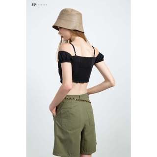 Áo Hai Dây Croptop JP Fashion, Chất liệu Kate Mềm Mịn, Phong Cách Trẻ Trung, Dễ Phối 10608689