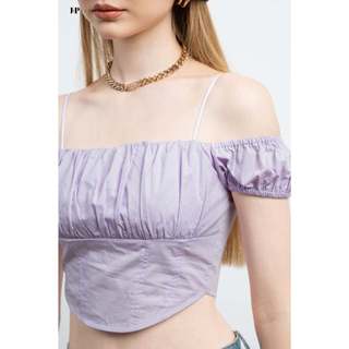 Áo Hai Dây Croptop JP Fashion, Chất liệu Kate Mềm Mịn, Phong Cách Trẻ Trung, Dễ Phối 10608689