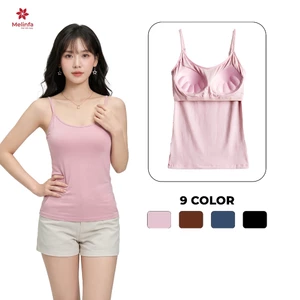 Áo hai dây camisole MELINFA có đệm mút 3D định hình nâng đỡ , áo bratop nữ mã VAA0093