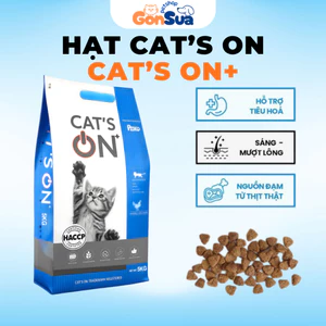 Hạt Cho Mèo Cat's On Plus Hạt Quốc Dân Tăng Cường Mùi Vị Bổ Sung Dinh Dưỡng Cho Mèo Mọi Lứa Tuổi