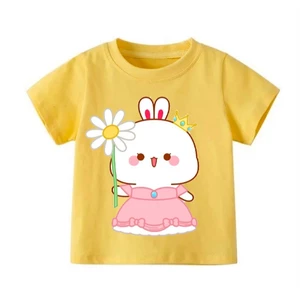 👕 Áo Thun Bé Gái mềm mịn thoáng mát in hình dễ thương 👕 AT663
