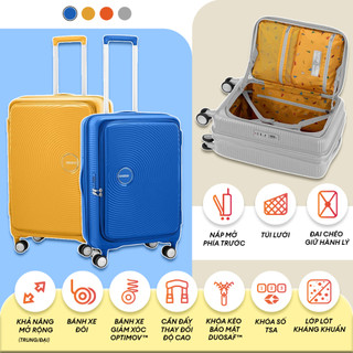 Vali kéo American Tourister Curio BO L Spinner EXP TSA