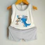 Bộ Ba Lỗ cho bé trai, bé gái 7 - 17kg, Bộ thun lạnh vải đẹp, co giãn, mềm mại, mỏng mát,may rộng rãi