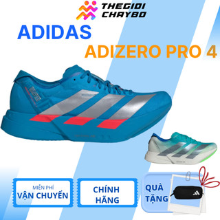 Giày Chạy Bộ Adidas Adizero Adios Pro 4 Nam – Sola Blue | LightstrikePro + Carbon EnergyRods