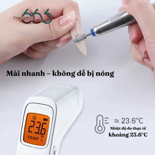 Đầu Mài Kim Cương Cắt Da Kiểu Nga Chuyên Nghiệp – Mũi Mài Dành Cho Da Khô Không Cần Ngâm Nước Xử Lý Cuticle Nail666