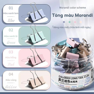 Kẹp Bướm Kẹp Tài Liệu Kim Loại, Kẹp Giấy Văn Phòng Nhiều Size Giữ Chặt Hồ Sơ, Kẹp Bướm Nhỏ Gọn Cho Học Sinh Văn Phòng