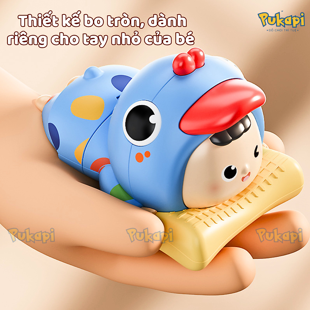 Đồ Chơi Tập Bò Em Bé Tập Bò Bé Trườn Bé Bò Dây Cót Vui Nhộn Đồ Chơi Sơ Sinh Shin Bò-Đồ Chơi Cho Bé PUKAPI