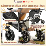 [New 2026] Xe Đẩy Cho Bé Baobaohao Z5, Xe Đẩy Gấp Gọn, Khoang Nằm Rộng, Bánh Xe Chống Xóc, Ngả Lưng Linh Hoạt. — ảnh 7