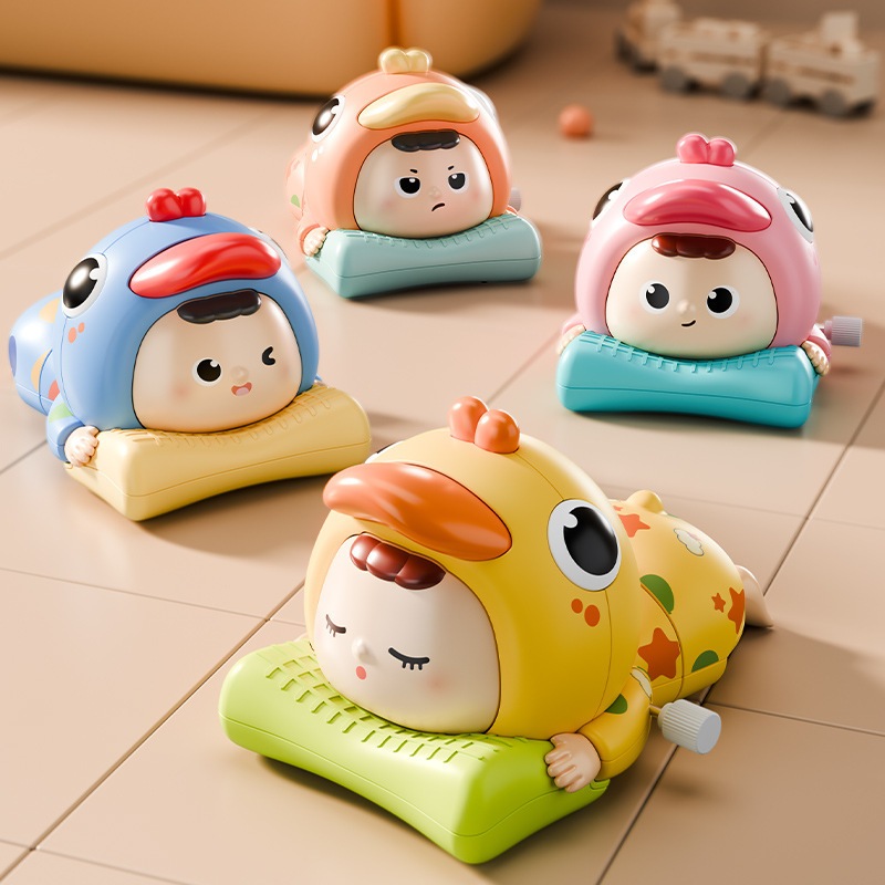 Đồ Chơi Tập Bò Em Bé Tập Bò Bé Trườn Bé Bò Dây Cót Vui Nhộn Đồ Chơi Sơ Sinh Shin Bò-Đồ Chơi Cho Bé PUKAPI