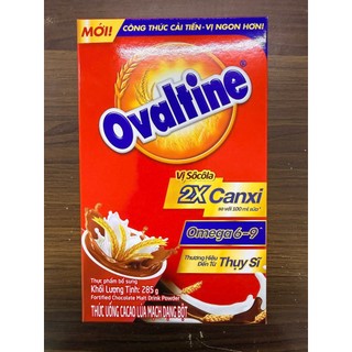 SỮA BỘT OVALTINE HỘP GIẤY 285G – DINH DƯỠNG VÀNG, TIẾT KIỆM TỐI ĐA