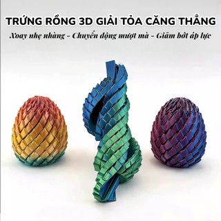 Đồ Chơi Giảm Stress Trứng Rồng 3D Biến Hình Fidget Toy – Xả Stress, Đồ Chơi Văn Phòng, Hot Trend