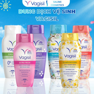 Gel Vệ Sinh Phụ Nữ Vagisil Hương Nước Hoa, Dung Dịch Vệ Sinh Cân Bằng pH, Kiểm Soát Mùi Nhạy Cảm