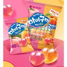 Kẹo Orion jelly vị đào 97g - 오리온 마이구미 백도&황도 97g