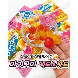 Kẹo Orion jelly vị đào 97g - 오리온 마이구미 백도&황도 97g