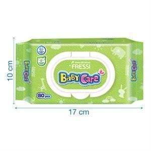 Khăn ướt Huggies không mùi,babycare, bobby (80 miếng/gói) - THảo NHi Kid