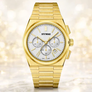Đồng hồ màu vàng STARKE 187AM PRX Chronograph chính hãng - bảo hành 2 năm - shop hỗ trợ pin mới miễn phí