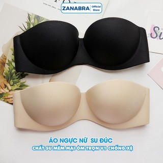 Combo 2 Áo Ngực Không Dây - Áo Lót Nữ Cúp Ngang Mút Mỏng, Không Gọng Mặc Đầm Hở Lưng ZANABRA A218
