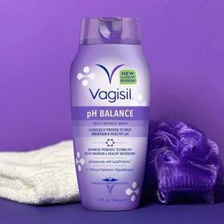Gel Vệ Sinh Phụ Nữ Vagisil pH BALANCE, Dung Dịch Vệ Sinh Cân Bằng pH, Nuôi Dưỡng Lợi Khuẩn