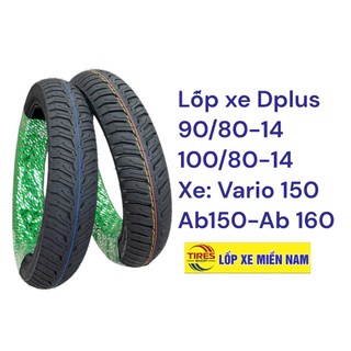 VỎ LỐP XE AB150 AB160 VARIO150 VARIO160 CHÍNH HÃNG DPLUS KHÔNG RUỘT