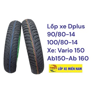 VỎ LỐP XE AB150 AB160 VARIO150 VARIO160 CHÍNH HÃNG DPLUS KHÔNG RUỘT