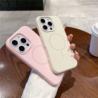 Ốp Lưng iPhone Silicon Cao Cấp Từ Tính Chống Bẩn, Chống Bám Vân Tay Bảo Vệ Camera - iP 11/12/13/14/15/16/17/Pro/Max