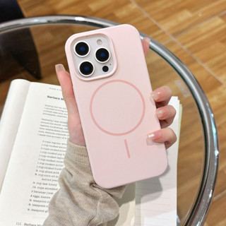 Ốp Lưng iPhone Silicon Cao Cấp Từ Tính Chống Bẩn, Chống Bám Vân Tay Bảo Vệ Camera - iP 11/12/13/14/15/16/17/Pro/Max