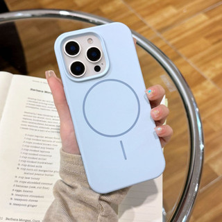 Ốp Lưng iPhone Silicon Cao Cấp Từ Tính Chống Bẩn, Chống Bám Vân Tay Bảo Vệ Camera - iP 11/12/13/14/15/16/17/Pro/Max