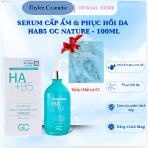 Serum Phục Hồi Dưỡng Da Căng Bóng Chuyên Sâu Vitamin B5 + HA GC Nature Hàn Quốc Lọ 100mL-ThyLee