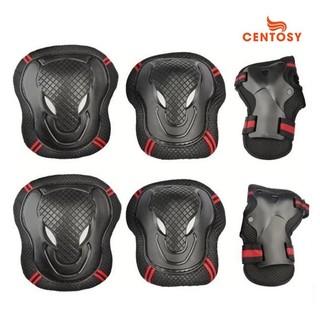 Bảo hộ chân tay người lớn Flying Eagle P25 có size S,M,L 2 màu đỏ đen/ xanh đen
