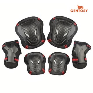 Bảo hộ chân tay người lớn Flying Eagle P25 có size S,M,L 2 màu đỏ đen/ xanh đen
