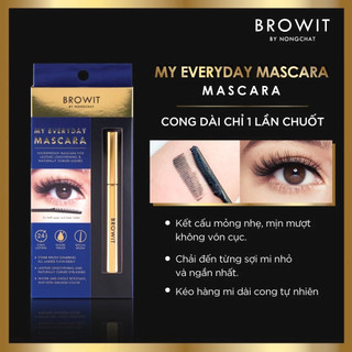 Mascara Nongchat Browit My Everyday Endless Night 5.5g làm cong mi tơi mi tự nhiên chống lem lâu trôi