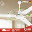 OIMIU Ba Cánh Quạt trần Có công tắc Ba tốc độ có thể điều chỉnh 75w 56 inch Gió thổi mạnh