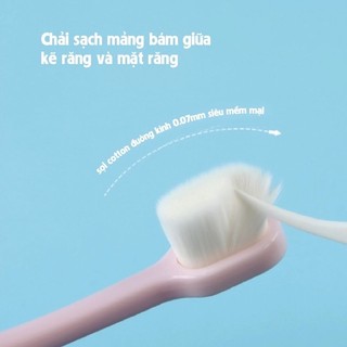 Bàn chải đánh răng hình thú lông tơ siêu mềm cho bé từ 2 tuổi trở lên