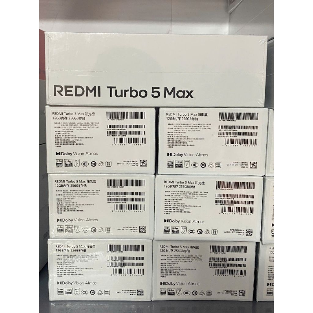 Điện thoại Redmi Turbo 5 max, Chip Dimensity 9500s, Pin 9.000 mAh, Sạc nhanh 100W | BigBuy360 - bigbuy360.vn