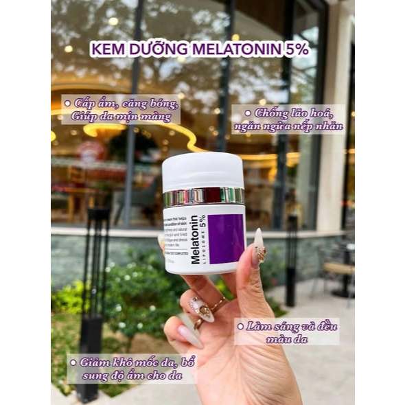 Kem Dưỡng Trắng Da Mờ Nám,Tàn Nhang, Chống Lão Hóa Maxclinic Time Return Melatonin Cream 50g-ThyLee