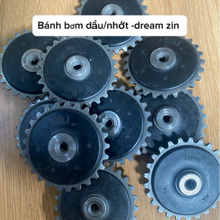 Bánh bơm dầu/ nhớt xe máy-zin trần-dream/ws110: