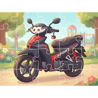 COMBO SỈ tranh ghép A5 Chủ đề Xe Cộ TooYoo TG0076