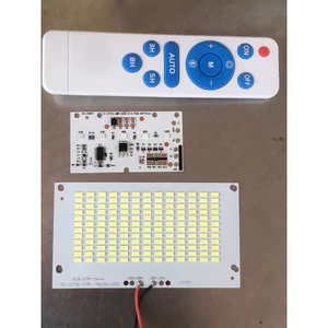 Mạch đèn năng lượng mặt trời có điều khiển remote từ xa, chỉnh độ sáng, tự động bật tắt