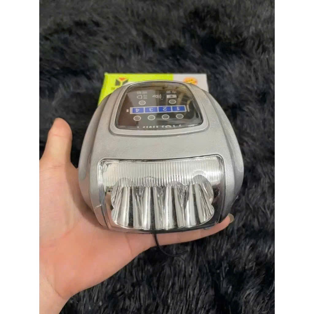 Đầu Đèn Xe Đạp Điện Asama 48V (4 Bình Ắc quy)