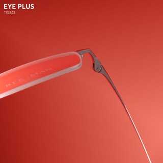 Kính Nửa Viền Titanium Chữ Nhật Eye Plus 110343 Gọng Mảnh Nhẹ, Phong Cách Hiện Đại Sang Trọng