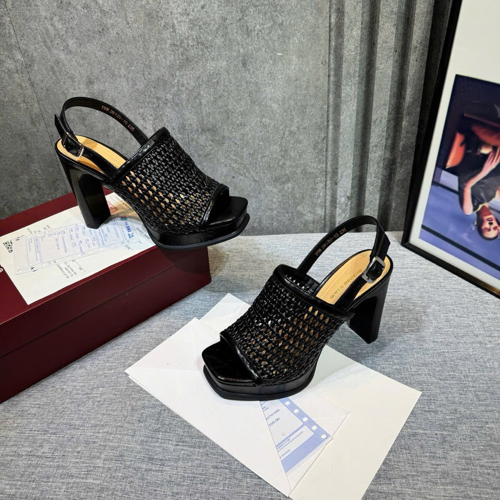 👠🕶️🎒👜…Sandal lưới chất da