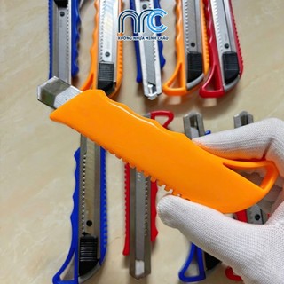 Combo 2 Dao Rọc Giấy, Dao Cắt Giấy Loại Lớn Thay Lưỡi Được, Dao Rọc Giấy, Hộp, Bao Bì Carton